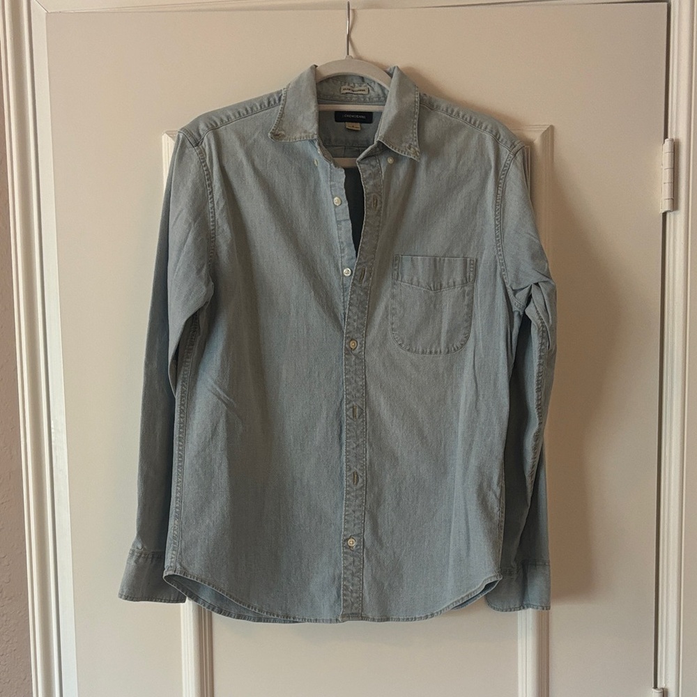 J. Crew Light Blue Casual Button Down Shirt